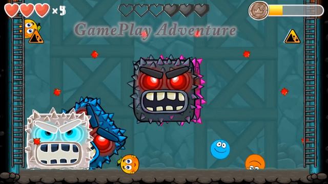 RED BALL 4: 3 C.ORANGE & Blue ball 'FUSION BATTLE' with 5 BOSSES VOLUME 5 New Update смотреть онлайн