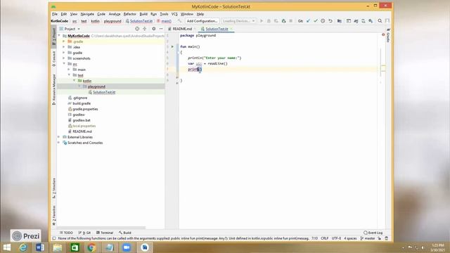 5.4. Kotlin- "How to take input from user" | Mobile Application Development | Darakhshan Syed смотреть онлайн