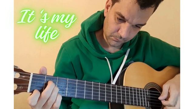 It's My Life - Bon Jovi - Fingerstyle Guitar Cover смотреть онлайн