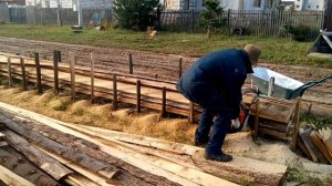 Как просто и быстро,пилить обрезки на дрова