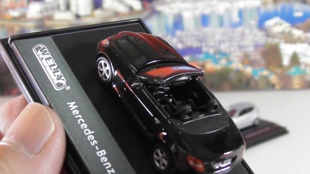 unboxing Mercedes-Benz SKL350 Welly diecast scale1 87 model car (02178) смотреть онлайн