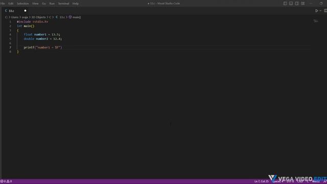 C (Programming Language) Project 33: 'Float and Double Output' Created by Trishanth Kumar смотреть онлайн