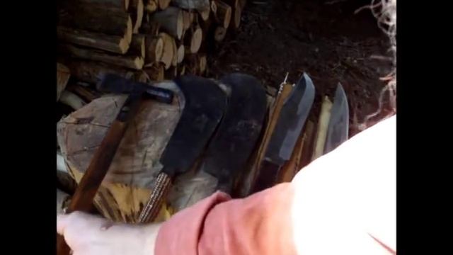 No Battoning, Splitting Wood By Keith H. Burgess.. смотреть онлайн