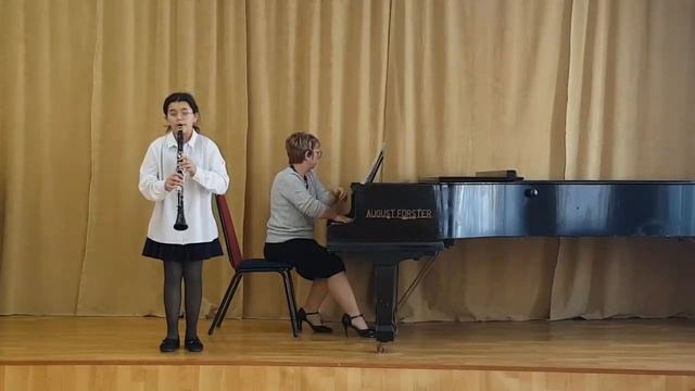 Лангер Анэля 12 лет Darius Milhaud Petit Concert prima parts смотреть онлайн