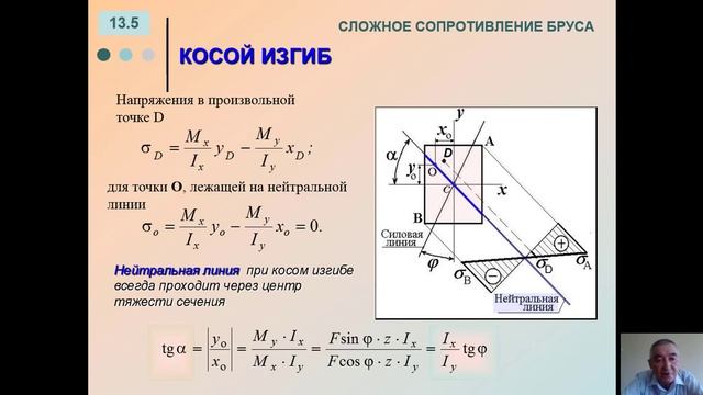 Abdukadirov S A Сложное сопротивление бруса смотреть онлайн
