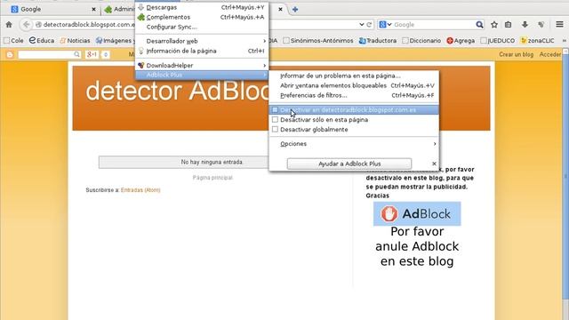 Detector adblock: pide al visitante que lo desactive para tu sitio web смотреть онлайн