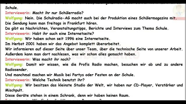 A2 Deutsch Hören Lernen 2.14