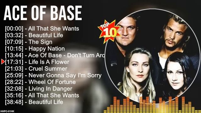 A c e o f B a s e Greatest Hits ~ Dance Pop Music ~ Top 200 Pop Artists of All Time смотреть онлайн