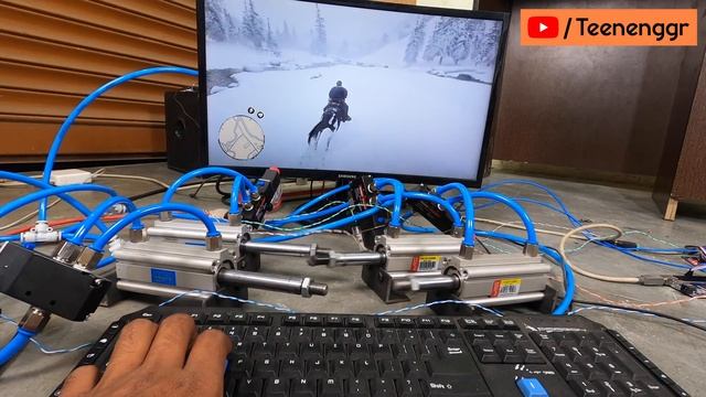 Wanted to feel horse riding in Red Dead Redemption 2 game | Arduino #rdr2 смотреть онлайн