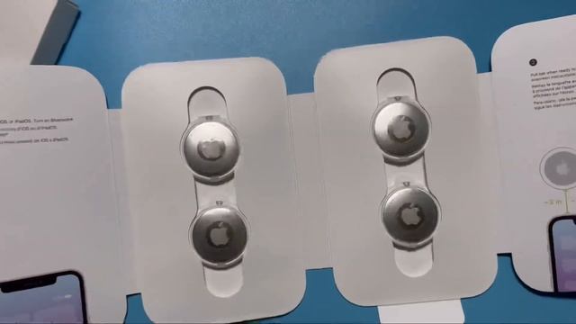 Распаковка Apple AirTag 4 шт смотреть онлайн