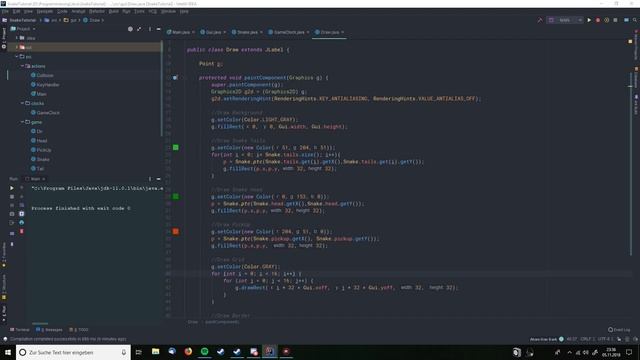 Snake programmieren | Java | #4 / 4 смотреть онлайн