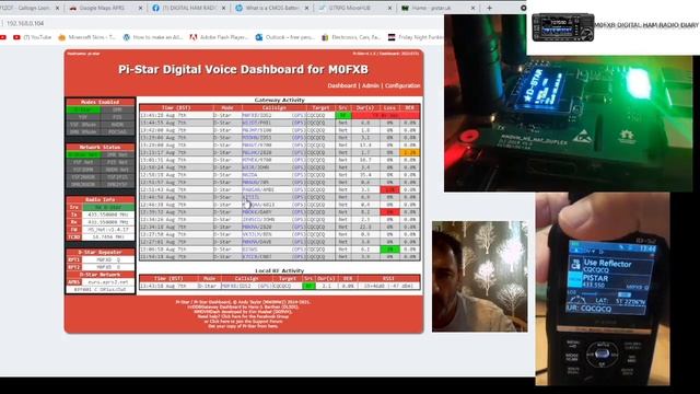 ICOM ID-52 -Dual hat Jumbo hotspot mmdvm -Pistar Dstar смотреть онлайн