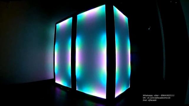 Dj фасад. Led dj facade. Светодиодный стол. смотреть онлайн