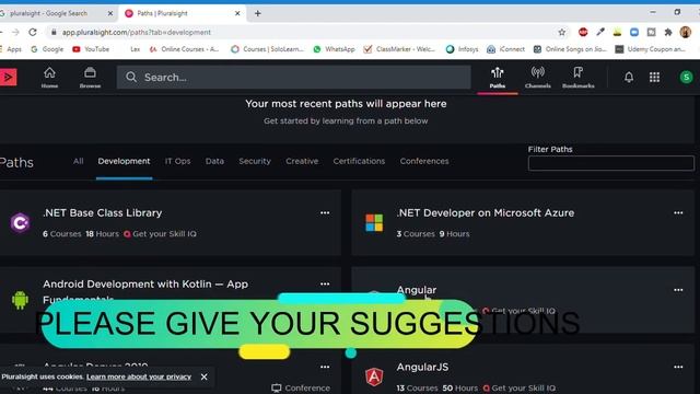 Unlimited Courses for free | free certification courses | independence day offer Pluralsight | 202 смотреть онлайн
