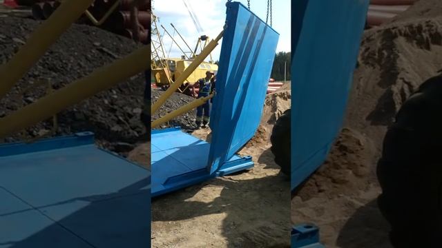 Сборка траншейных крепей Сириус тип Бокс _2 смотреть онлайн
