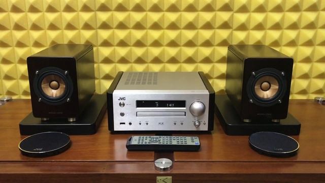Dàn mini JVC EX-HR9 Fullbox new 99% công nghệ loa màng Gỗ Woodcone cao cấp смотреть онлайн