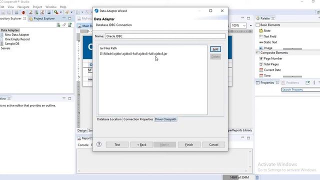 How to add Oracle database in Jasper Report смотреть онлайн