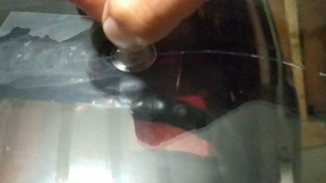 клею трещину лобового стекла приспособой с OZON!