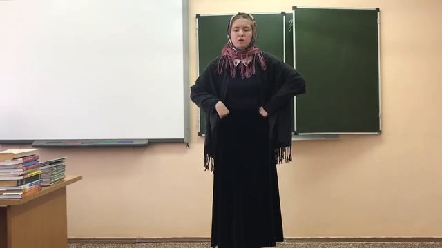 "Гроза". Образ Кабанихи. Моноспектакль смотреть онлайн