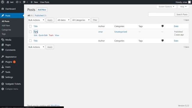 SeatGeek Affiliate Tickets - Free WordPress Plugin