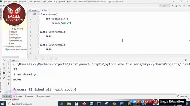Object Oriented Programming – Inheritance | Eagle Education смотреть онлайн
