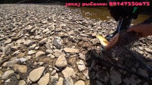 Рыбалка на реке Поронай на водомете, июль 2022