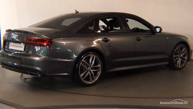 CH11ARE AUDI A6 TDI ULTRA S LINE BLACK EDITION GREY 2015, Nottingham Audi смотреть онлайн