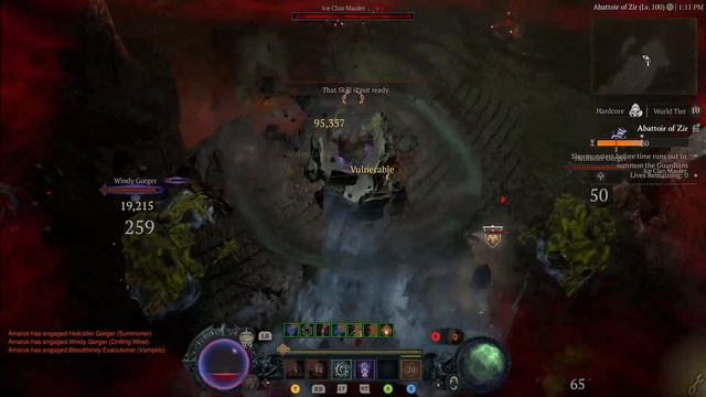 Diablo 4 - Hardcore ABATTOIR OF ZIR : Tier 1 - No Elixir/Incense/Death Evasion [Season 2] смотреть онлайн