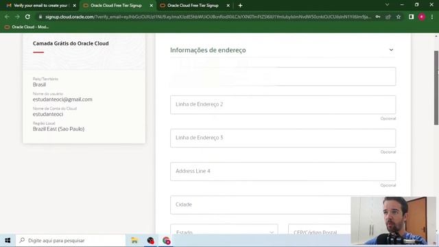 Oracle Cloud - Criando a Conta Free Tier (HANDS-ON) смотреть онлайн