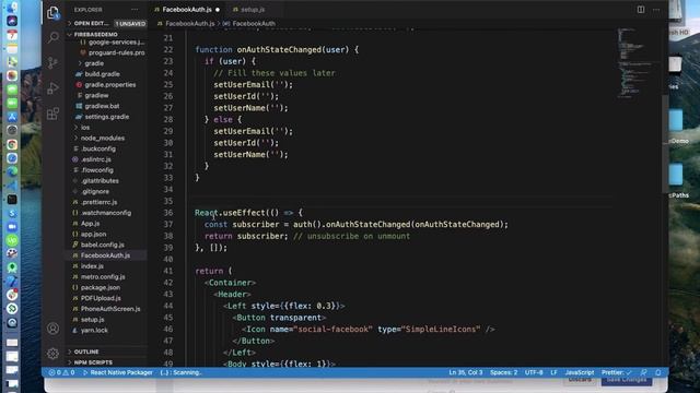 #66 React Native Firebase Facebook Login смотреть онлайн