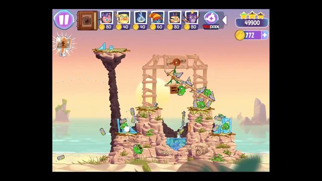 Angry Birds Stella Episode 2 Level 14 - 3 Stars Walkthrough смотреть онлайн