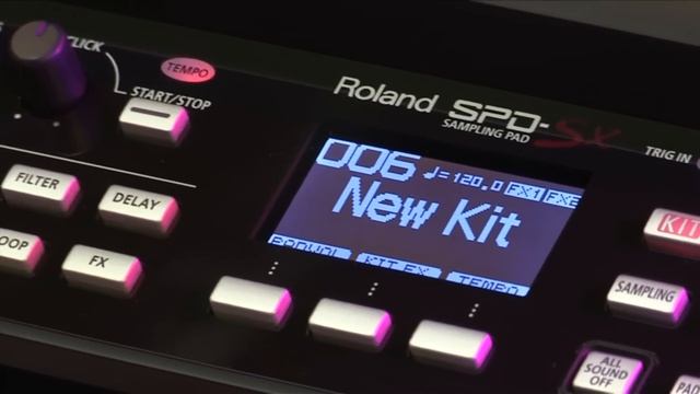 SPD-SX Sampling Pad Overview смотреть онлайн