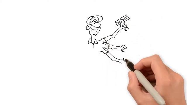 Рисованное дудл видео Реклама Винс окна смотреть онлайн