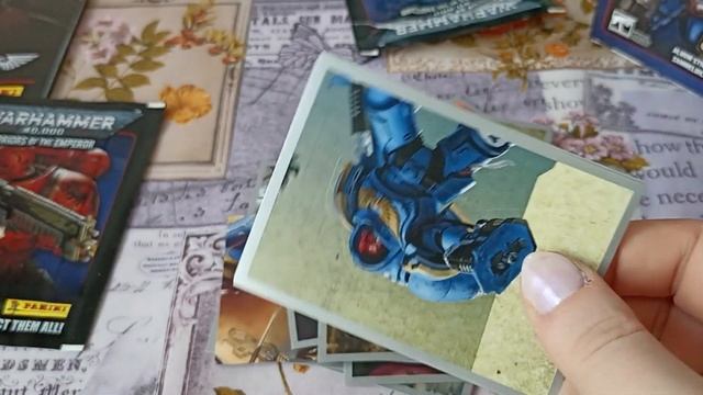 Наклейки от Panini по вселенной игры Вархаммер /Warhammer 40.000 #1 смотреть онлайн
