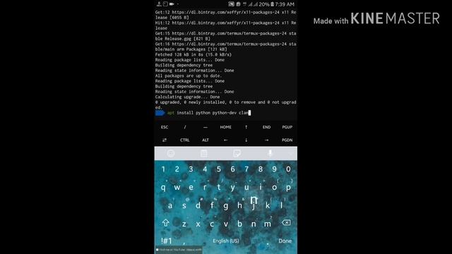 How to Install Numpy Module for Python3 on Termux ? [DEPRECATED] смотреть онлайн