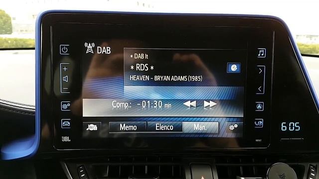 Toyota C-HR - JBL & Radio DAB - Back In Time