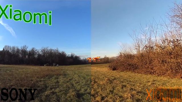 Action Cam Xiaomi Yi2 4k Vs Sony AS200V (no vivid) 1080p 60fps Drone Syma X8 Brushless смотреть онлайн