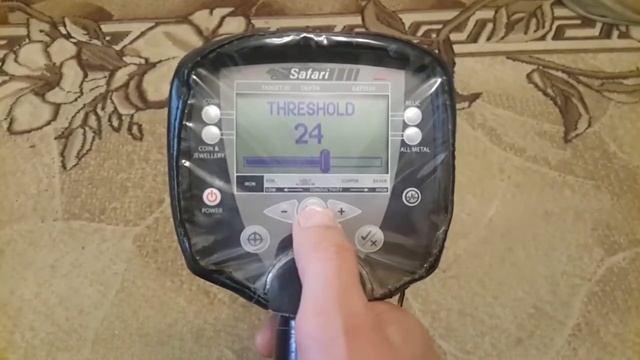 Настройка Minelab Safari