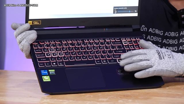 เกมมิ่งโน้ตบุ๊คแรงคุ้ม ราคาเป็นมิตร 28,250 บาท สเปค i5 11400H + RTX30 คีย์บอร์ด RGB จอ IPS 144Hz смотреть онлайн