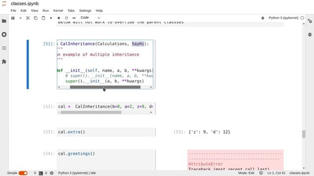 Class override in Python #8.3 смотреть онлайн
