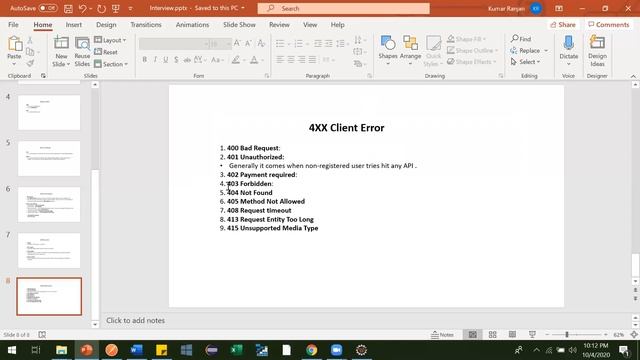 4. 4XX Client Error Status Code смотреть онлайн