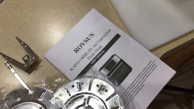 Awesome 6.9 Quart Air Fryer Review, That Includes a Rotisserie! / Rovsun Air Fryer Review! смотреть онлайн