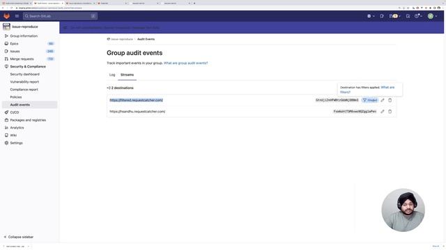 Event type filters demo смотреть онлайн