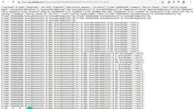 Dark Sky & Online JSON Formatting смотреть онлайн