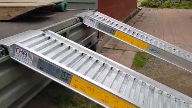 Сходни из алюминия от производителя. смотреть онлайн