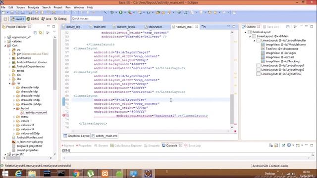 Android Tutorial on Shopping Cart: Create Home Page. Make Layout:video5-1 смотреть онлайн