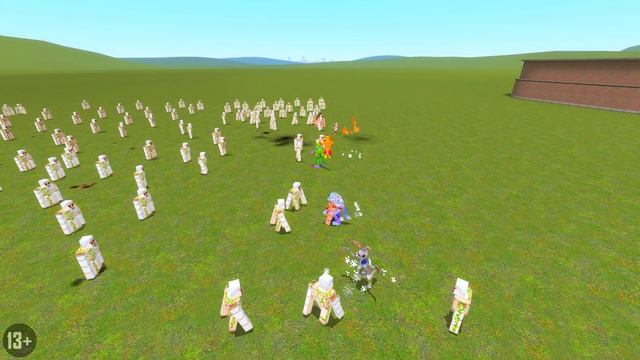 ВСЕ АНИМАТРОНИКИ ФНАФ 9 VS ВСЕ МАЙНКРАФТ МОБЫ В ГАРРИС МОД! FNAF 9 VS MINECRAFT В Garry`s Mod смотреть онлайн