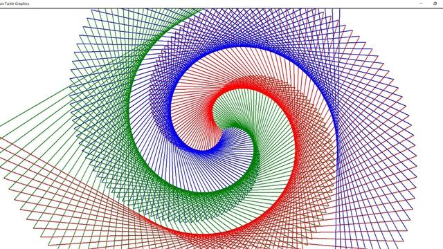 Geometric 3D Optical Illusion Pattern || Python Turtle Graphics 03 || ~xRay Pixy смотреть онлайн