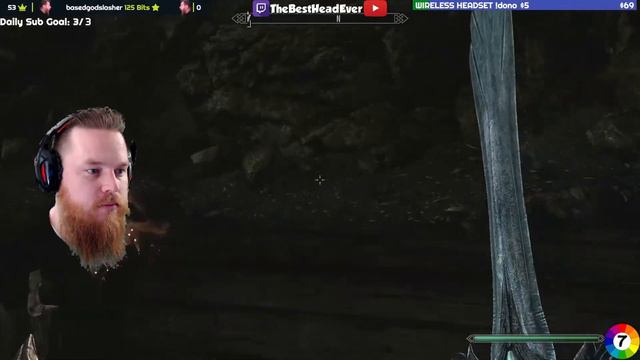 Dead Drop Falls: A Cave hidden in Fort Dawnguard 🔥⚔️ Skyrim Lets Play смотреть онлайн