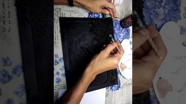 Ключница из фоторамки #mixedmedia Housekeeper From Photo Frame